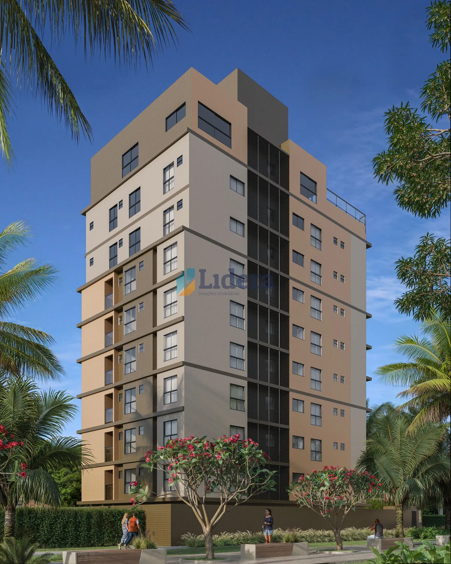Imagem Apto alto padrão - 80.2m² - 3 quartos - 1 suite com varanda - em intermares, cabedelo/PB