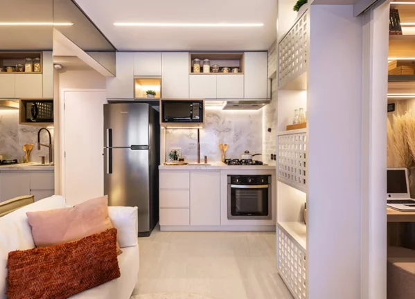 Imagem Apartamento no Campo Belo com varanda, rooftop com piscina a 700 metros do metrô Eucaliptos!