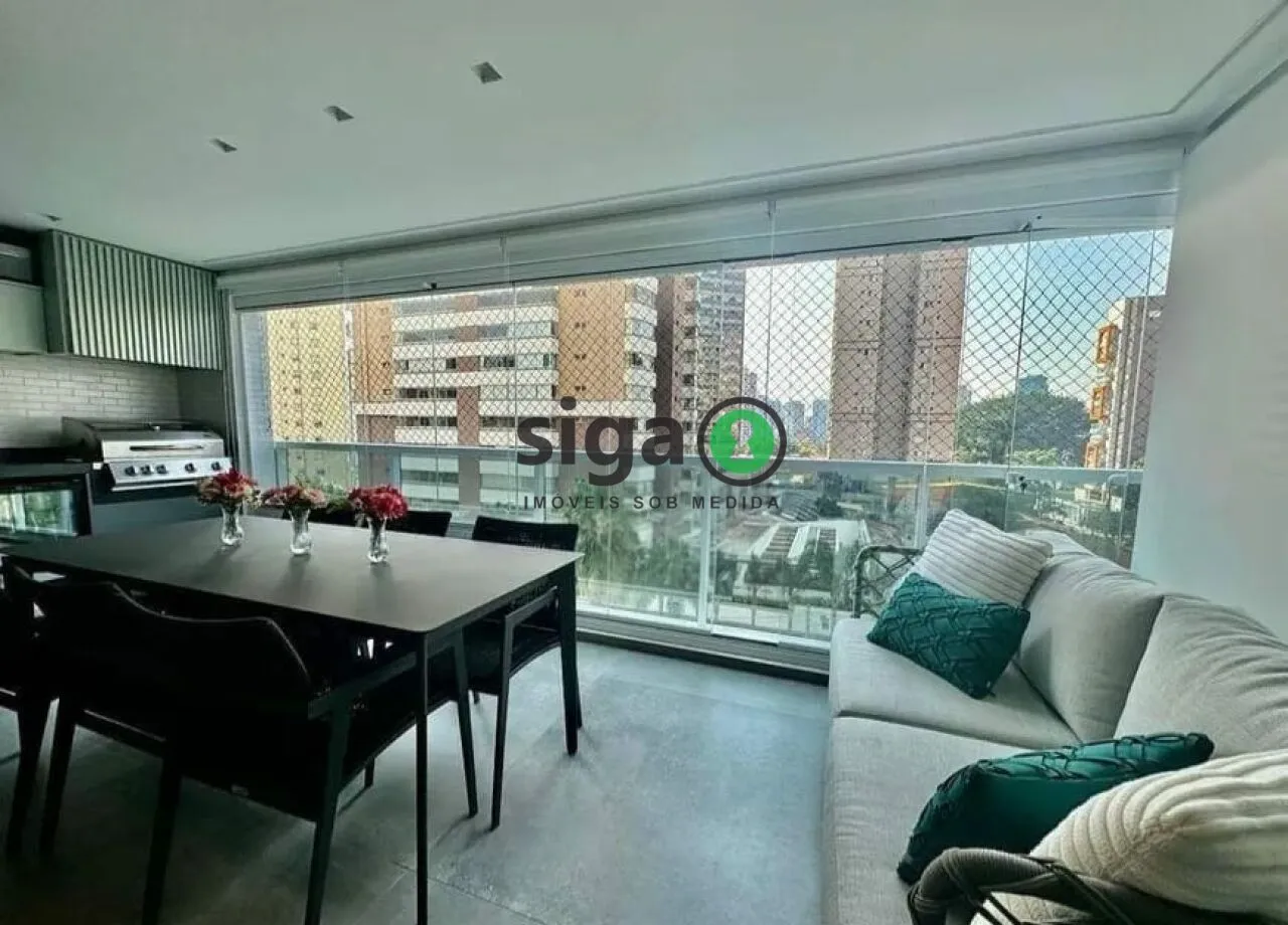 Imagem Apartamento à venda no Brooklin | 4 dormitórios (3 suítes) | Terraço envidraçado | Alto padrão