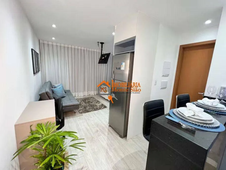Foto do imóvel Studio com 1 dormitório para alugar, 38 m² por R$ 5.225,00/mês - Centro - Guarulhos/SP