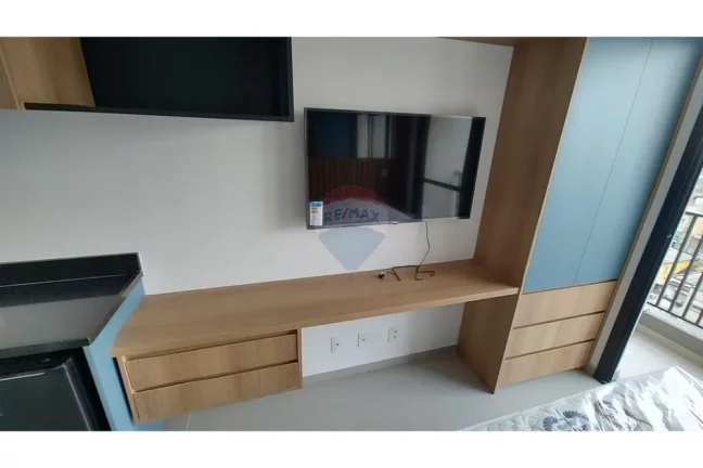 Imagem Apartamento studio mobiliado 27m² sem vaga primeira locação na Bela Vista