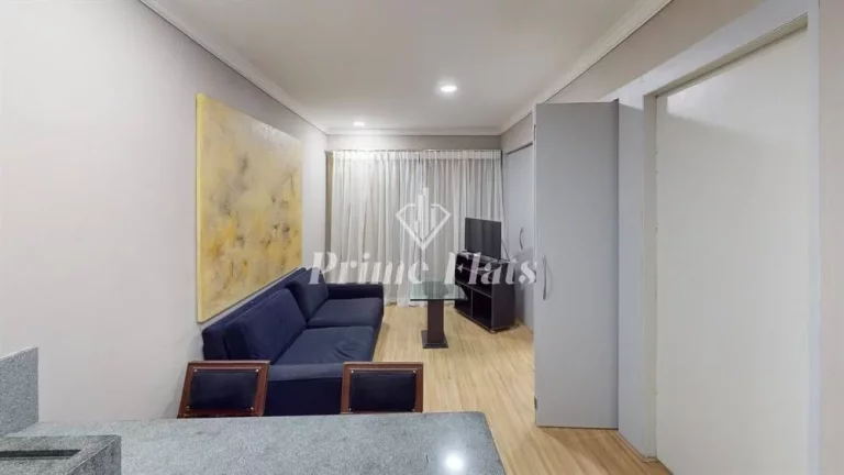 Foto do imóvel Flat disponível para venda no Le Premier, com 28m², 1 dormitório e 1 vaga em Rua Guarará