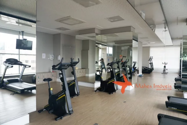 Imagem Apartamento à venda na Consolação, São Paulo-SP: quarto, sala e cozinha integrados, 1 banheiro, 1 vaga de garagem e 33m² de área.