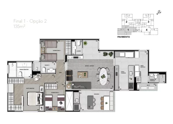 Imagem Fifty Cabral - Apartamento à venda no bairro Cabral - Curitiba/PR