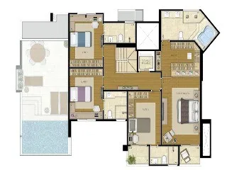 Imagem Comprar apartamento com 4 dormitórios em Tatuapé, São Paulo-SP Apartment for sale in são Paulo Brazil