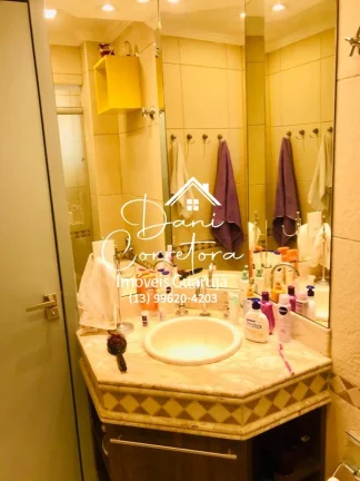 Imagem Lindo apartamento de 3 quartos com suíte e 2 vagas de garagem no Jardim Astúrias, Guarujá-SP: Imperdível oportunidade de compra ou locação!