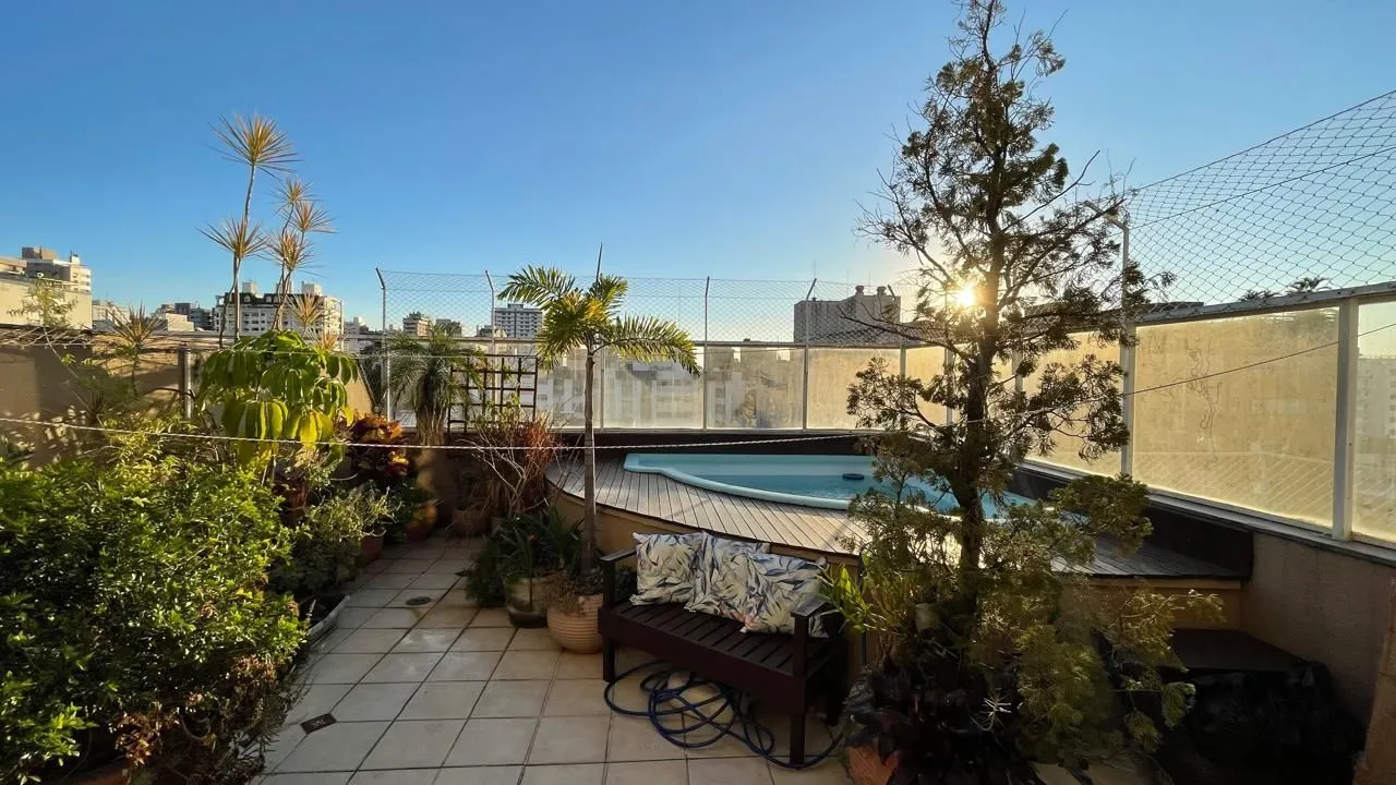 Imagem Cobertura duplex com piscina privativa, lareira e vista exclusiva