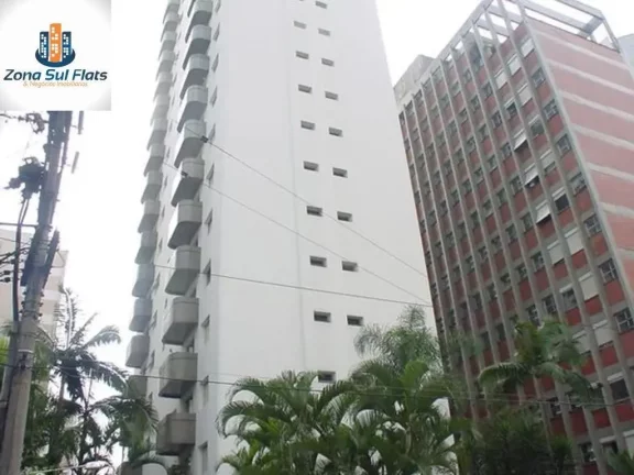 Imagem Apartamento Para Locação No Itaim Bibi Com 1 Dormitório e 1 Vaga