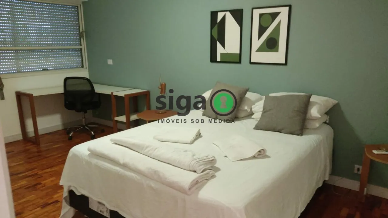 Imagem Apto com 137m² para Locação Mobiliado ou não, no Jardim Paulista, com 1 suite e 1 vaga