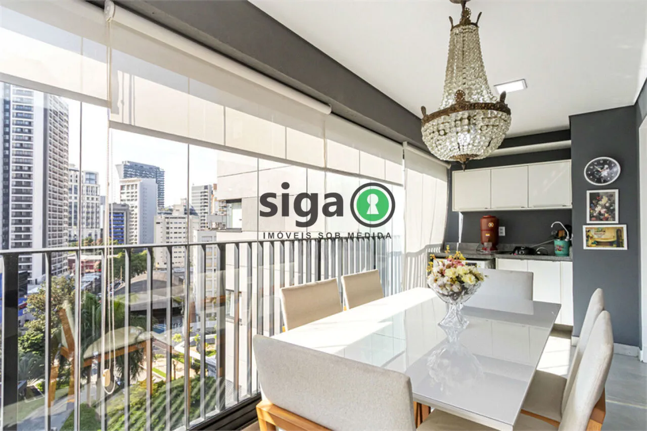 Imagem Apartamento na Vila Olímpia de 2 Quartos com 2 Vagas - 83m² à Venda.