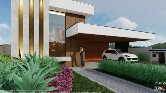 Imagem Lindo Sobrado em Condomínio Alphaville Nova Esplanada I 264M²!