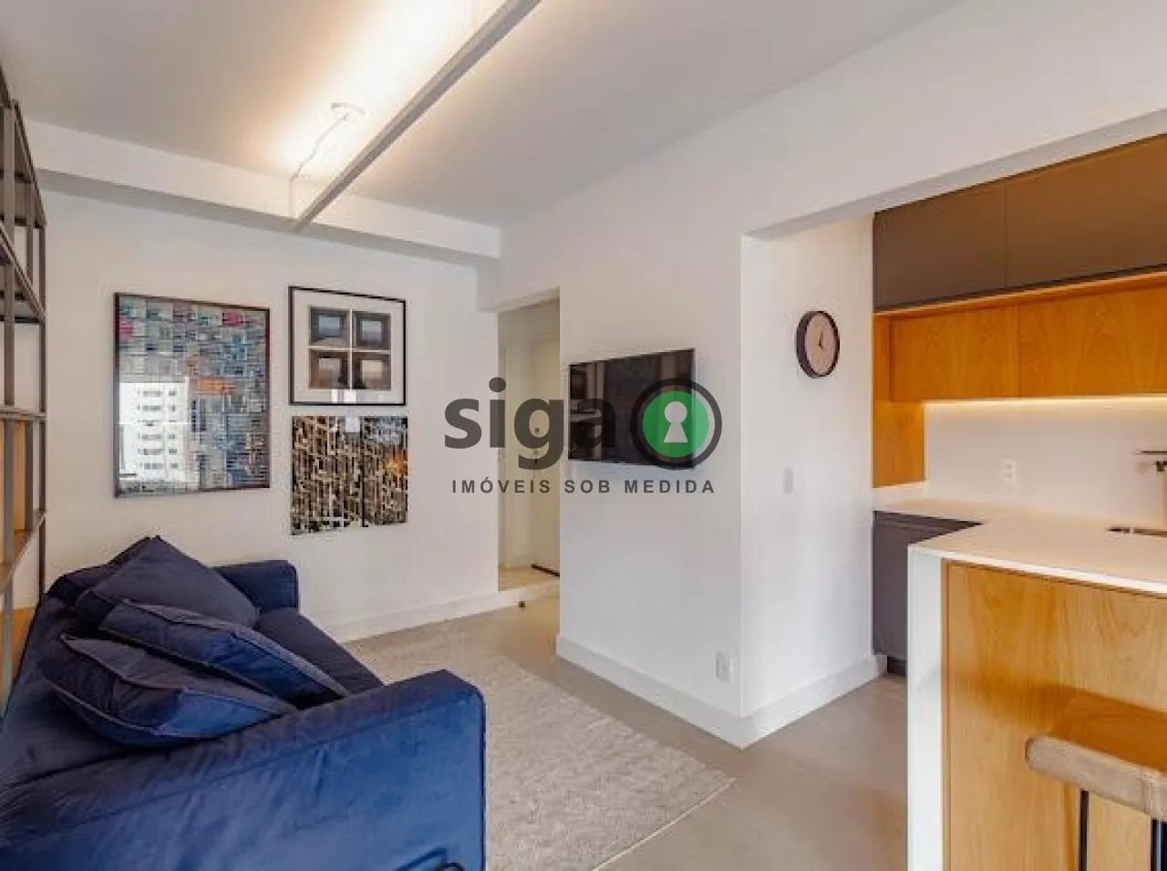 Imagem Lindo apartamento em Pinheiros com 1 quarto, 1 vaga , Mobiliado, à venda , imperdível!