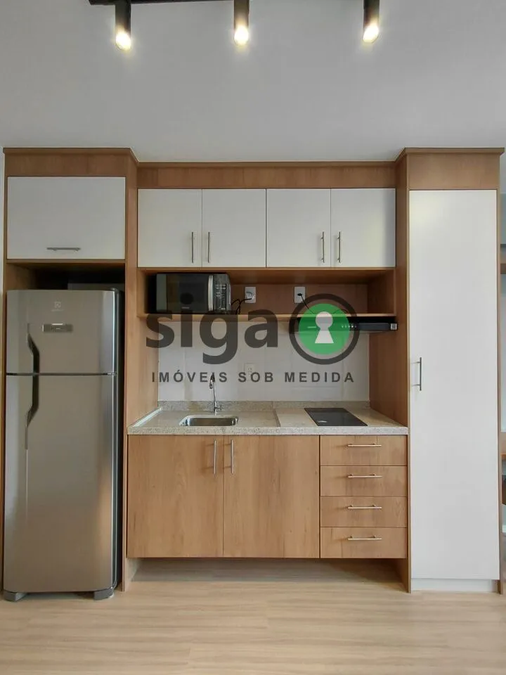 Imagem Studio decorado e mobiliado, pronto para morar, em uma das localizações mais desejadas de Moema.