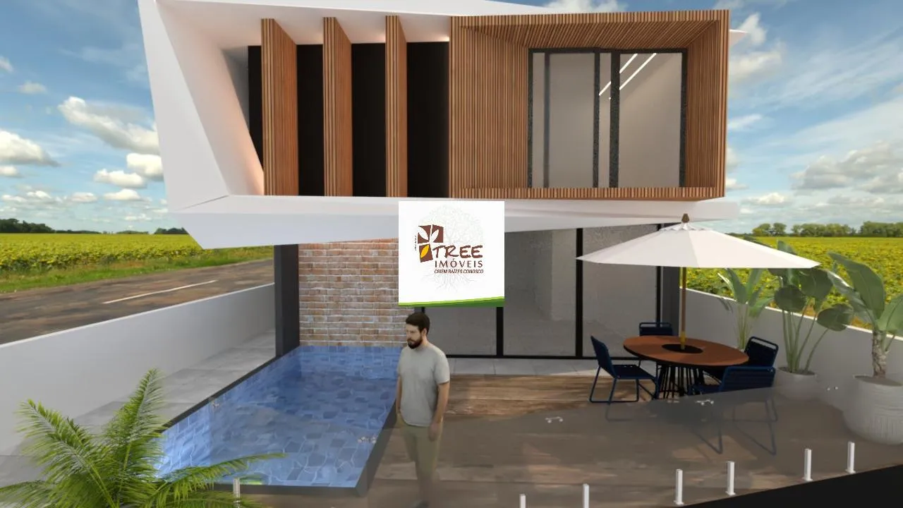 Imagem VENDA DE SOBRADO NOVO NO REAL PARK EM ARUJÁ/SP, 355m² com 4 suítes amplas, garagem coberta, piscina, espaço gourmet e elevador. CONSULTE-NOS.