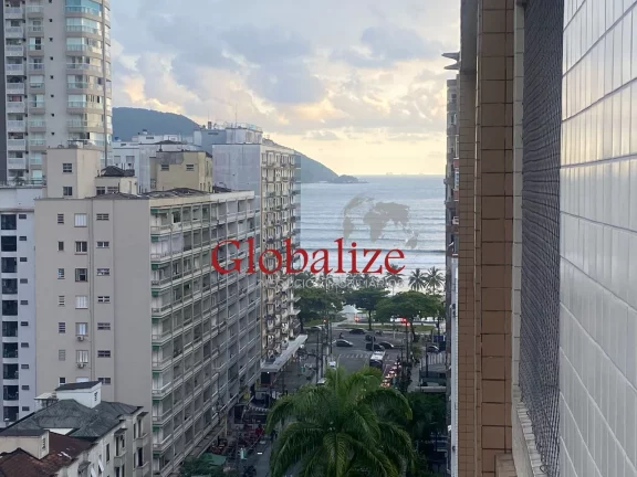 Imagem Apartamento a venda com 70m², 2 quartos, elevador, quadra da praia por R$460.000,00 no Boqueirão em Santos