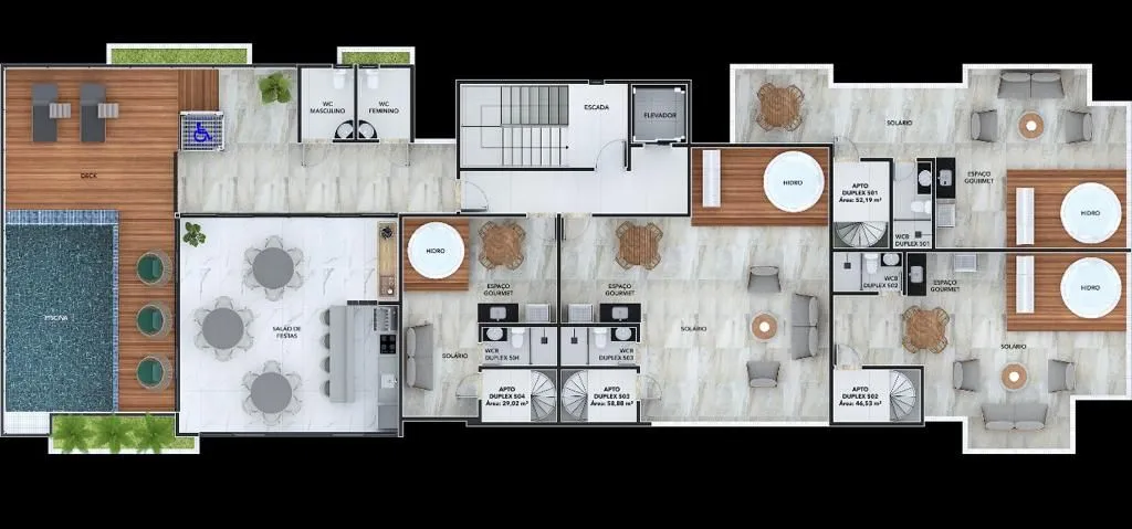 Imagem Apartamento com 2 dormitórios à venda, 48 m² por R$ 448.999,00 - Jardim Oceania - João Pessoa/PB