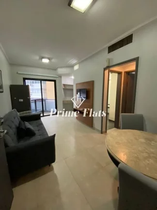 Imagem Flat disponível para locação no Hotel Massis, com 50m², 1 dormitório e 1 vaga de garagem