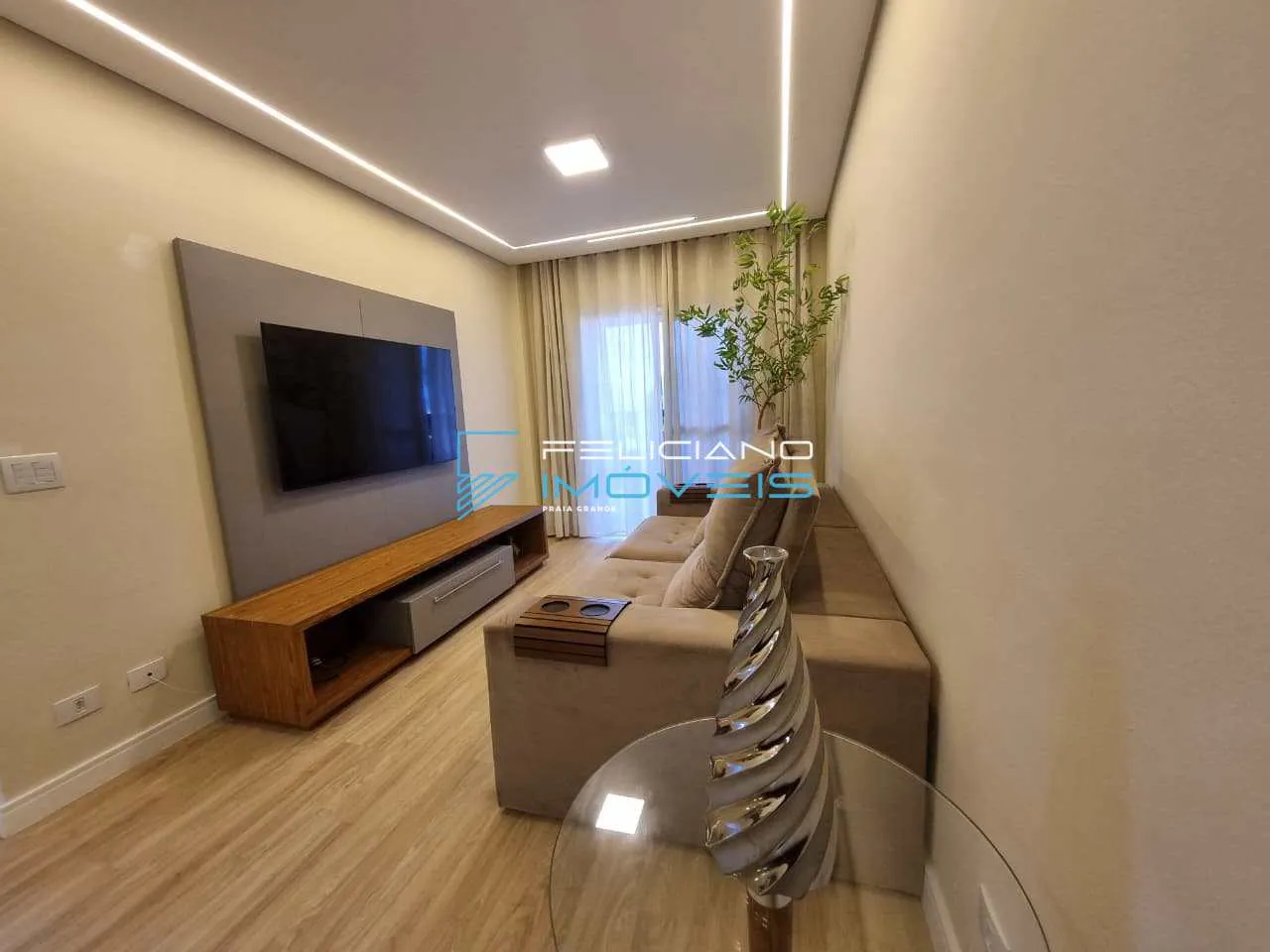 Imagem Apartamento com 2 quartos, Mirim, Praia Grande - R$ 541 mil, Cod: 6576