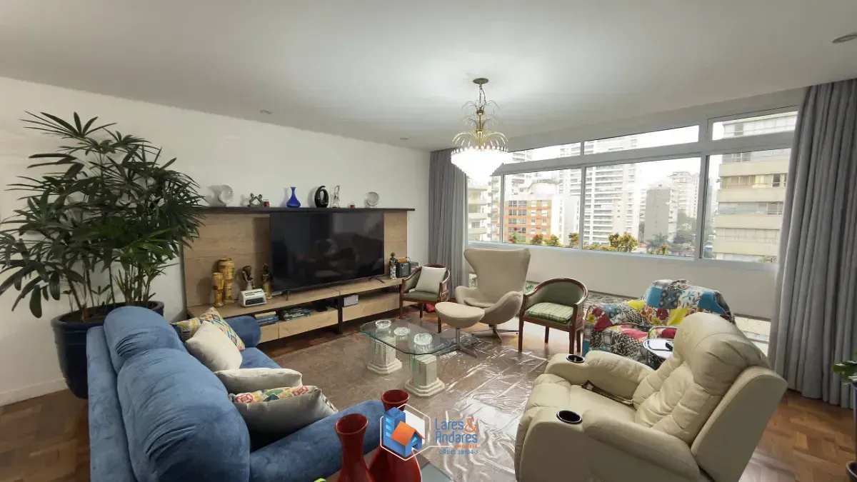 Imagem Apartamento para venda em Paraíso com 3 quartos, sendo 1 suíte, 152m²
