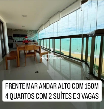 Imagem Apartamento 4 Quartos Porteira Fechada na Praia de Itaparica - Vila Velha/ES