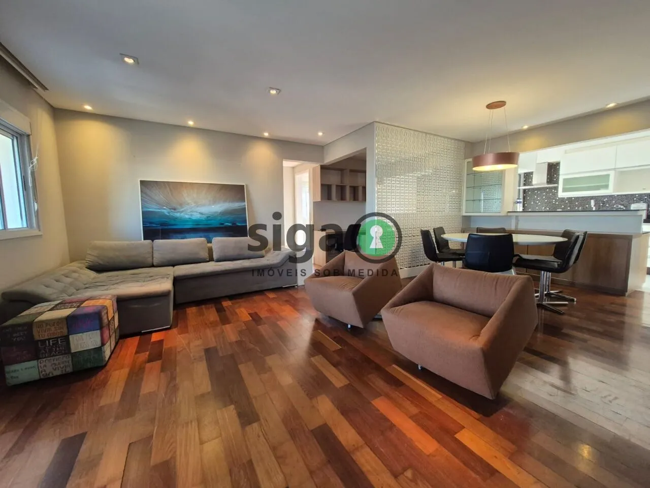 Imagem Apartamento de 2 suítes , 2 vagas para locação na Chácara Santo Antônio
