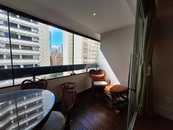 Imagem Apartamento para locação em Moema, com 4 suítes, 1 sala, 4 banheiros, 2 vagas, 147m²!
