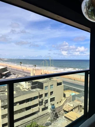 Imagem Studio reformado mobiliado com vista panorâmica para o mar varanda gourmet a venda em Armação