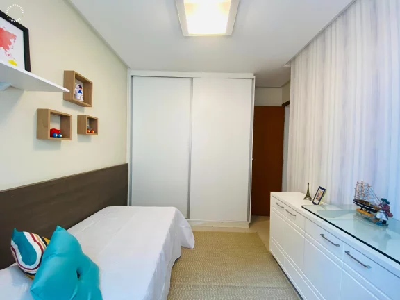 Imagem Apartamento a venda na praia do morro frente para o mar, 3 quartos sendo uma suite, todos eles em porcelanato. com 02 vagas de garagem.