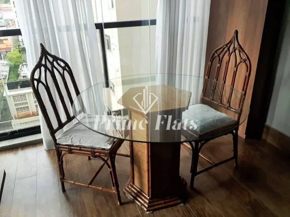 Foto do imóvel Flat disponível para venda no Condomínio V XChange Jardins, com 34m², 1 dormitório e 1 vaga em Rua Batataes