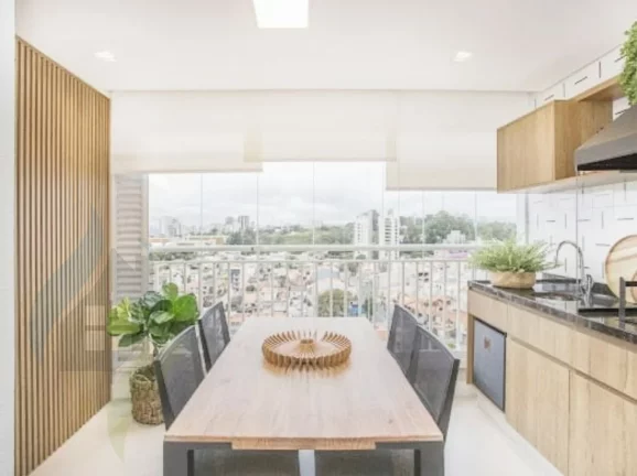 Imagem Apartamento de 3 dormitórios sendo 1 suíte, Varanda Gourmet, 2 vagas, com 75m² em Rudge Ramos, São Bernardo do Campo