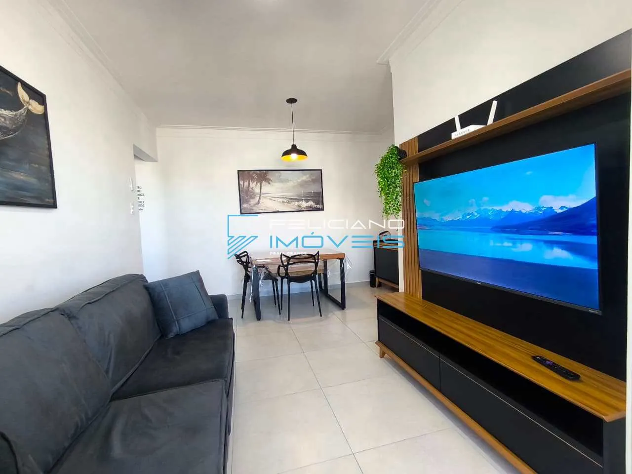 Imagem Apartamento com 1 quarto, Aviação, Praia Grande - R$ 549 mil, Cod: 7520