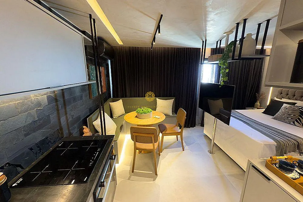 Imagem Studio Decorado e Mobiliado no House Ondina, 25,25m²