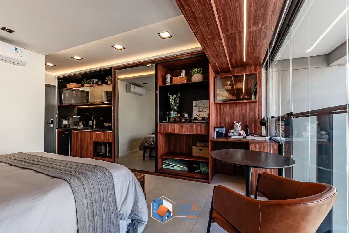 Imagem Apartamento para venda em Indianópolis com 1 quarto, 26m²