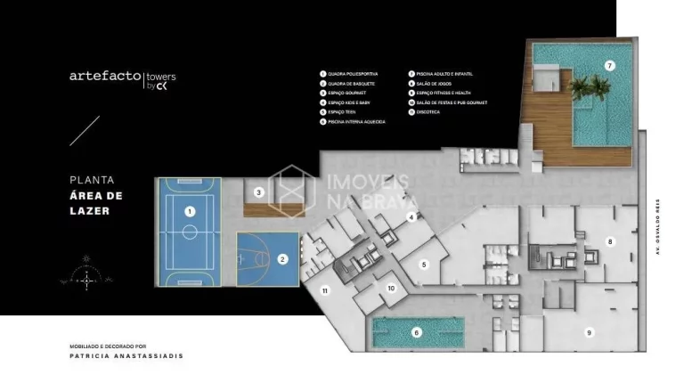 Imagem APARTAMENTO 3 DORMITORIOS A VENDA PRAIA BRAVA - ITAJAI/SC