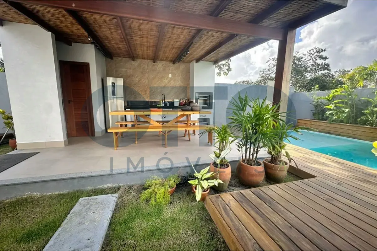 Imagem Casa de Condomínio com 2 quartos e 2 suítes para locação em Outeiro de São Francisco, Porto Seguro