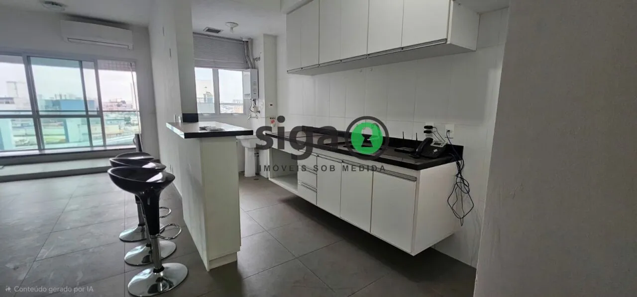 Foto do imóvel Studio semi mobiliado para Locação 55m², 2 Vagas, Tatuapé