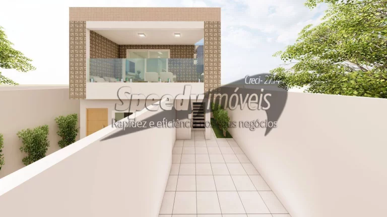 Foto do imóvel Casa em Santos para venda 3 dormitórios, sobreposta nova em Avenida Almirante Cochrane
