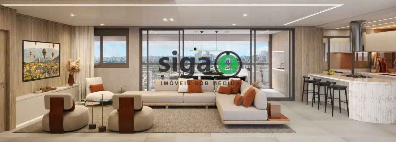Imagem Apartamento 143M² | 4 Dormitórios com Varanda e Lazer no Brooklin, próximo a Berrini