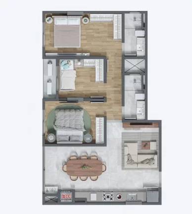 Imagem Twin Towers - Residencial - Apartamento à venda no bairro Morretes - Itapema/SC