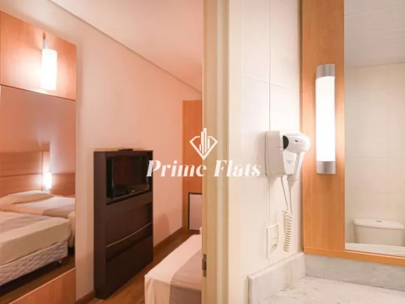 Imagem Flat disponível para venda no íbis Canoas, com 18m², 1 dormitório e 1 vaga de garagem