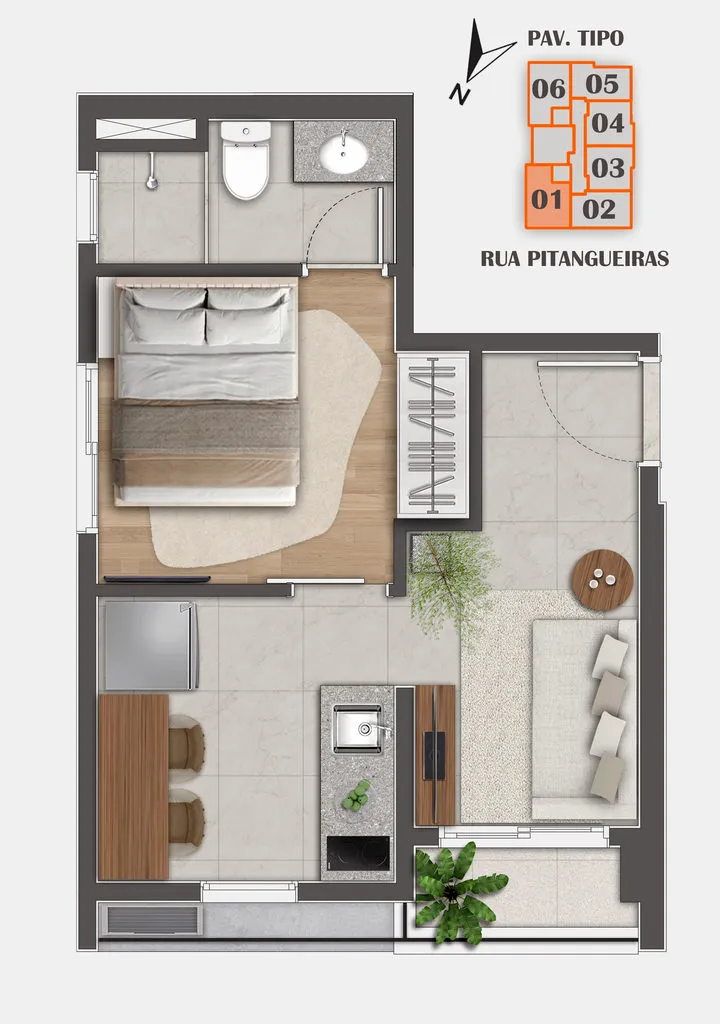 Imagem Pitanga 105 - Residencial - Pitanga 105 - Residencial