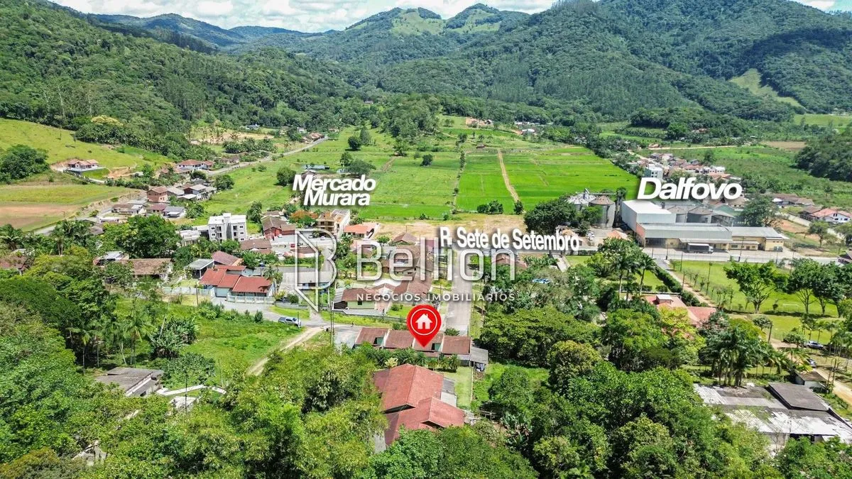 Imagem Conjunto de casas e terreno com 4.246m² no bairro Divinéia - Rio dos Cedros