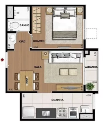 Imagem APARTAMENTO RESIDENCIAL em Rio de Janeiro - RJ, Jacarepaguá