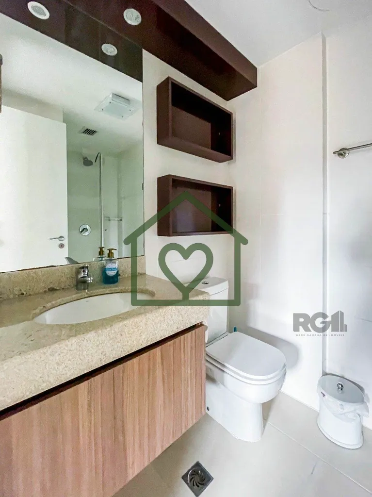 Imagem Apartamento novo de 70m², mobiliado e muito bem decorado, 2 dormitórios, sendo 1 com suíte e o ou...