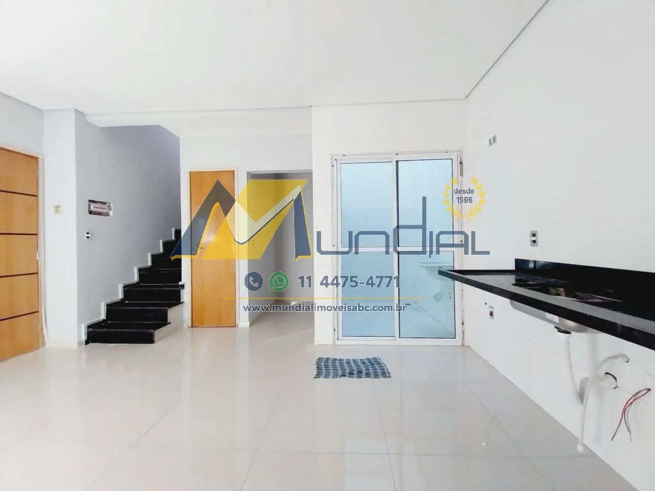 Foto do imóvel Sobrado Novo à Venda na Vila Marina - 88m² com Cobertura e 2 Vagas