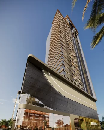 Foto do imóvel Apartamento à venda em Porto Belo, Perequê, com 3 quartos, 129,53m2 em Atílio Fontana