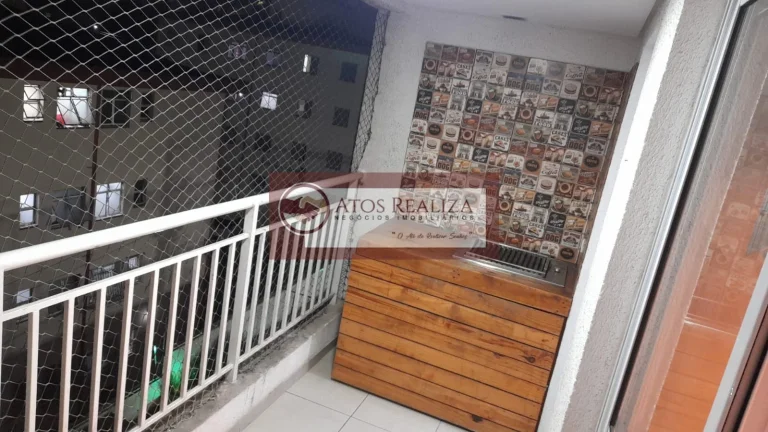 Imagem Conheça o apartamento com sacada no Centro de Diadema - 2 dormitórios, 1 suíte, 56m² por R$ 370.000 para venda e locação