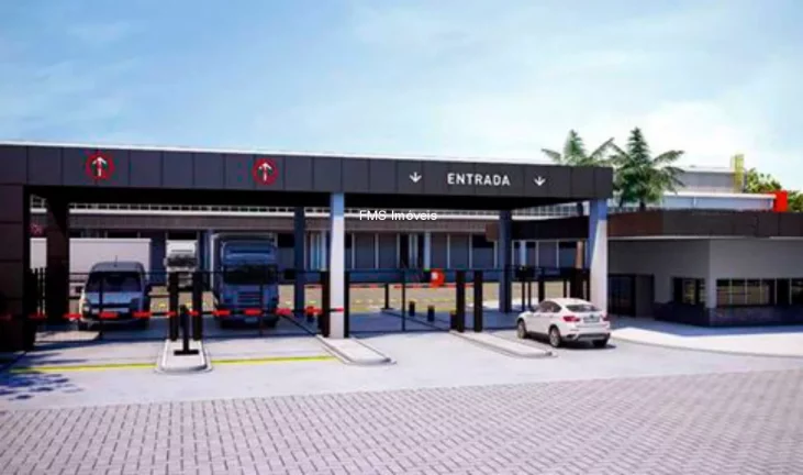 Imagem Galpão Comercial para Locação em Quinhaú, Embu das Artes-SP: 2 Banheiros, 8 Vagas de Garagem, 2.881,60 m² de Área.