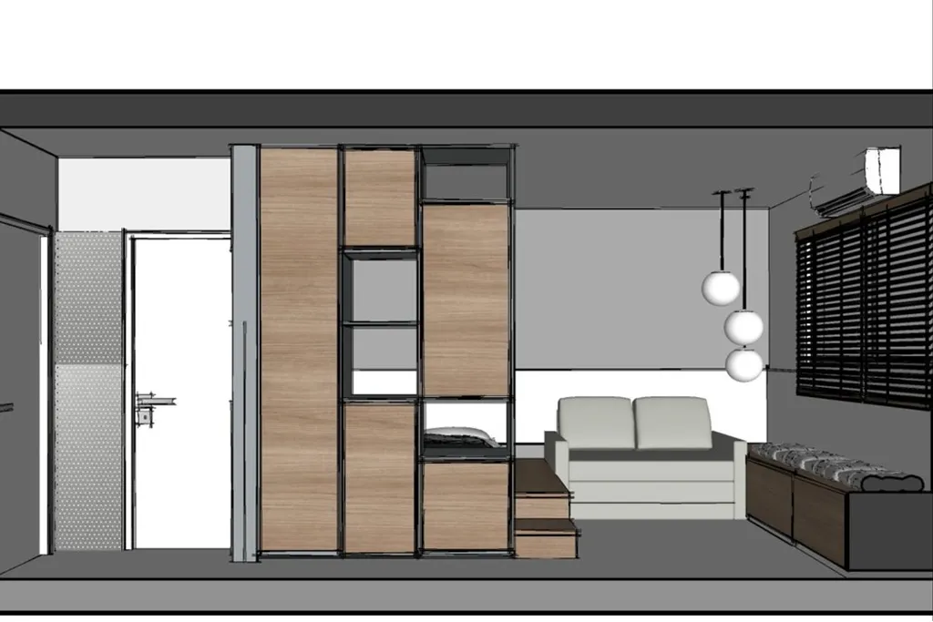 Imagem Studio à venda em São Paulo, Barra Funda, com 1 quarto, 25m2