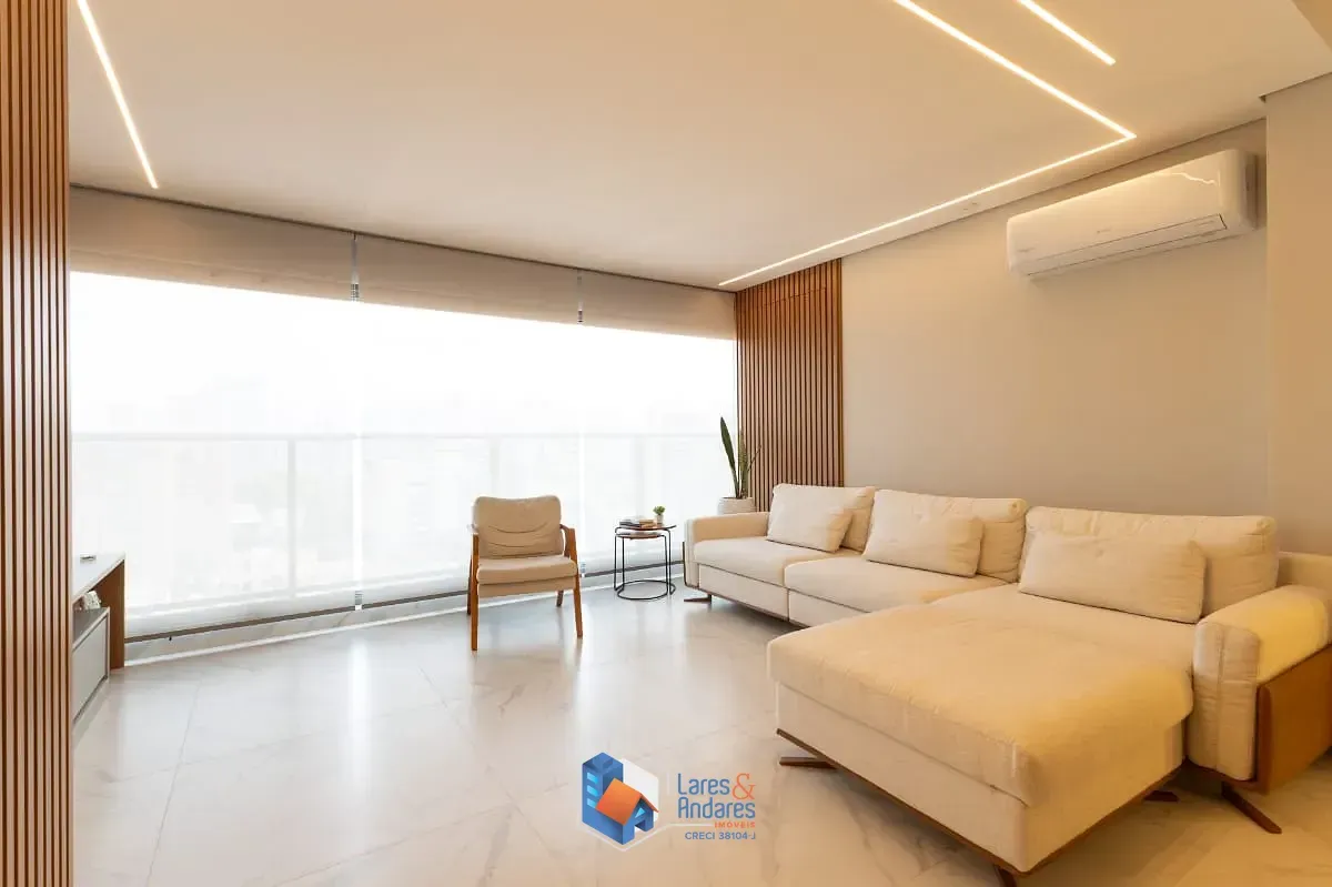 Imagem Apartamento para venda em Chácara Santo Antônio com 3 quartos, sendo 3 suítes, 120m²